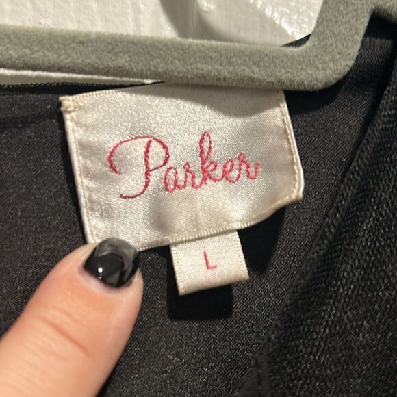 Parker Black Dress, Size Large - Picture 7 of 15